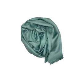 Needs & Wants® Soft Plain Hijab Scarf Maxi Wedding Solid Colours Shawl Wrap Frayed Detailed (New Soft Plain Hijab Scarf, SUBLIME GREEN)
