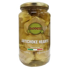 Sanniti Italian Artichoke Hearts, 19.4 Ounce Jar