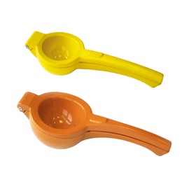 BergHOFF CooknCo Cast Aluminum Lime Squeezer Ergonomically Designed Handle Manual Juicer (For Lemon & Orange)