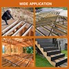 JOAPRIL 12 Pack Deck Joist Tape, 1-5/8" x 50' Deck