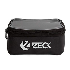 Zeck Predator Window Bag M 21 x 18.5 x 6 cm - Fishing Bag for Predator Baits & Predator Fish Accessories, Artificial Bait Bag, Tackle Bag, Accessory Bag for Spinnbait, black