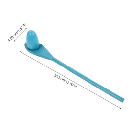 FELTECHELECTR 6 Sets Wooden Egg Spoon Race Balance for Sensory Training Game Fall Resistant Material Educational Activity for Boys and Easter Party