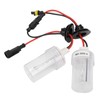 2Pcs Headlight Xenon Bulbs HID Lamp Replacement 100W 8000K H1