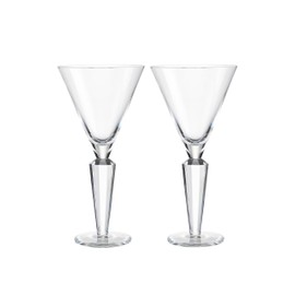 ROGASKA CRYSTAL Romeo Goblet set of 2