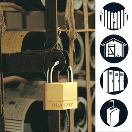 4140 BRASS Heavy-Duty Cabinet Entry Septic Tank Cover Lock