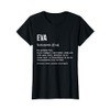 First Name Definition Funny Name Gift Eva T-Shirt