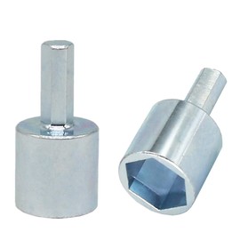 VIATOOLS RV Leveling Scissor Jack Socket Drill Adapter, Fits All 3/4" Hex Drive Jacks (2)