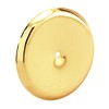 Prime-Line MP9200 Cabinet Knob Backplate, 2-13/16 In. Outside Diameter, Stamped