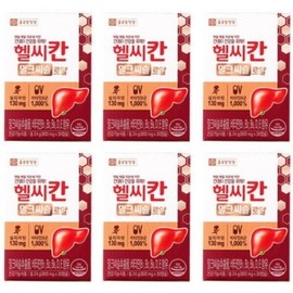 Original Chong Kun Dang Health Healthy Khan Milk Thistle Royale 800mg / 본사정품 종근당건강 헬씨칸 밀크씨슬 로얄 800mg X 30캡슐 6박스 549722