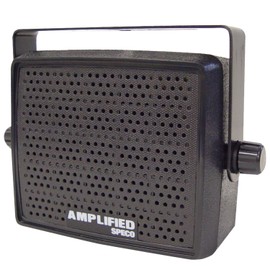 Speco SPEAES4 10W Amplified Deluxe Professional Communications Speaker