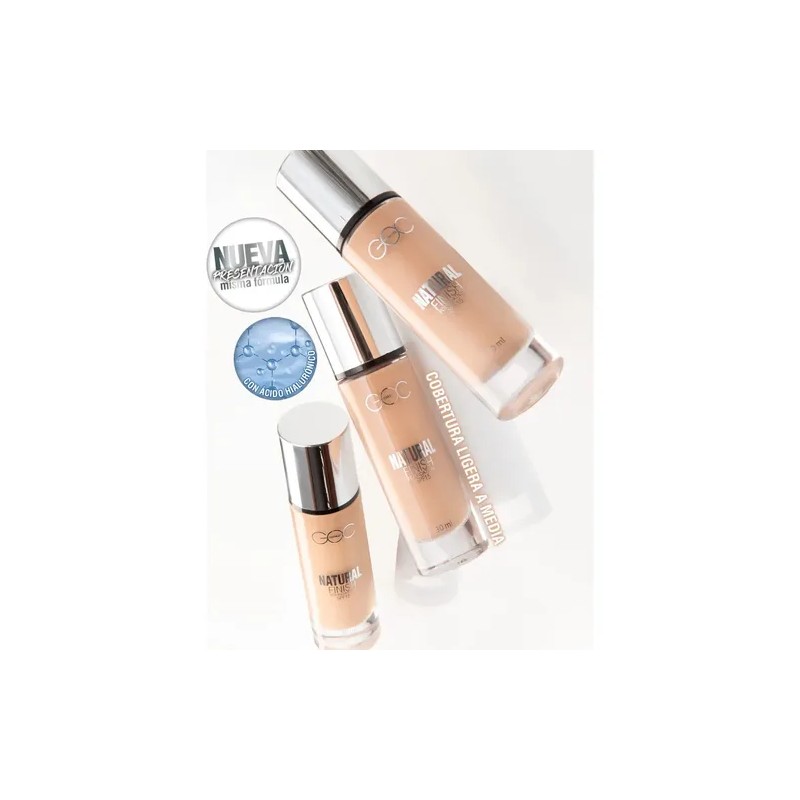 Base de maquillaje líquida GOC Base De Maquillaje GNF01 Natural