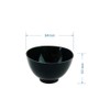 Easyinsmile Dental Lab Rubber Mixing Bowls ，Flexible Silicone Mixing Bowl,