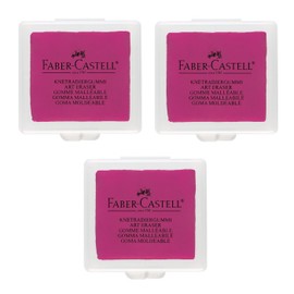 Faber Castell Kneading Rubber Eraser (3, Blackberry)