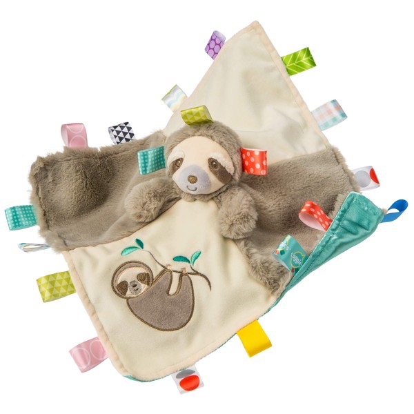 Taggies Stuffed Animal Security Blanket, 33 x 33-Centimetres, Molasses Sloth