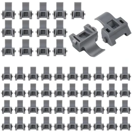 55pcs Door Hinge shims Cabinet Restrictor Clips, 86 Degree Angle Restriction Clips, Compatible for Blum 38C315B3, Compatible with Blum Cabinet Hinges Cabinet Door Hinges for American Kitchen