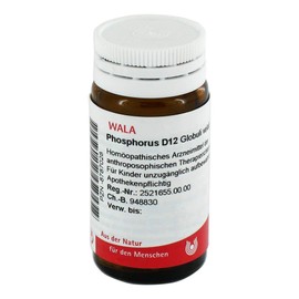 PHOSPHORUS D 12 Globules 20 g