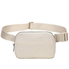 Original 50" Long Strap Iris Crossbody Bag:_Beige