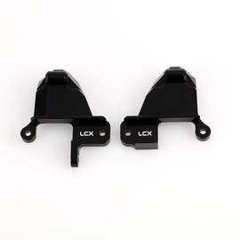 LCX Racing 1/10th RC Crawler Car Aluminum Front Shock Hoop Tower Shock Absorbers Bracket for Traxxas TRX4 TRX-4, Upgrades Parts Accessories