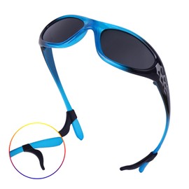 XINBO LOOK 3-pairs Kids fashionable flame texture Sunglasses, for Kids Age 3-10, Toddler Sunglasses Boys Girls Anti-UV Protection.