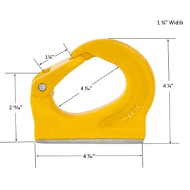Mytee Products 3 Ton Weld on Anchor Hook G80 Wrecker Tow Truck Rotator Rollback 6600 Lbs Load Limit