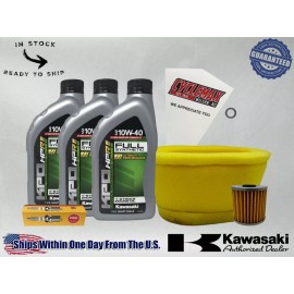 Kawasaki Cyclemax Full-Synthetic KPO Tune-Up Kit fits 1987-2025 Kawasaki KLR650