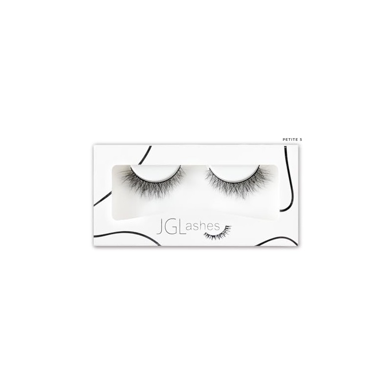 Pestaña petite 1, efecto 3D, largo de 10 mm, reutilizables