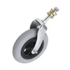 Wheelchair Replacement Wheel Grey 6 Inch PU Inflatable Universal Wheelchair