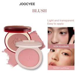 JOOCYEE 초미세 파우더 안료 오래 지속되는 블러시 메이크업 내추럴 룩 하이라이트 JOOCYEE Ultra-Fine Powder Pigment Long-Lasting Blush Makeup Natural Look Highlight [01 Love M205]