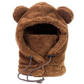 Boxbe Fleece Hood Neck Warmer Balaclava - Golf Winter Hat lf1612 Free Size/Adult Embroidery - Pink 10ea