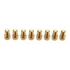 RISK 8Pcs Mountain Bike Pedal Bolts Titanium Alloy Anti Slip