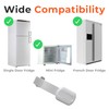 2-Pack Child Proof Fridge Lock with Adhesive - Adjustable Baby