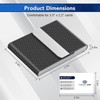 DMFLY Business Card Holder, Metal Slim Business Card Case, Pocket