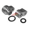 AP Air 2000-2014 Chevy Suburban Tahoe GMC Yukon Rear A/C Block Off Fittings