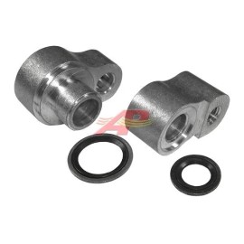 AP Air 2000-2014 Chevy Suburban Tahoe GMC Yukon Rear A/C Block Off Fittings