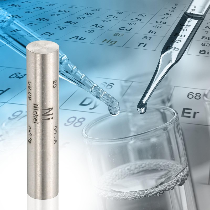 PATIKIL Nickel Stick 0.4" x 2" High Density Nickel Element