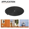 DTGN 4mm x 7.5meters(DxL) Foam Rubber Weather Seal Strip -