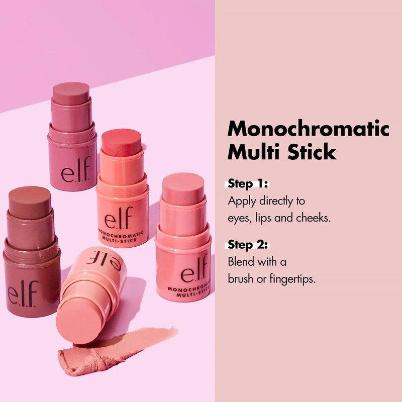 Elf Monochromatic Blush/labial Ojos, Mejillas Y Labios Tono Del Maquillaje