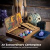 Curawood Tarot Card Holder Stand Display & Deck Box -