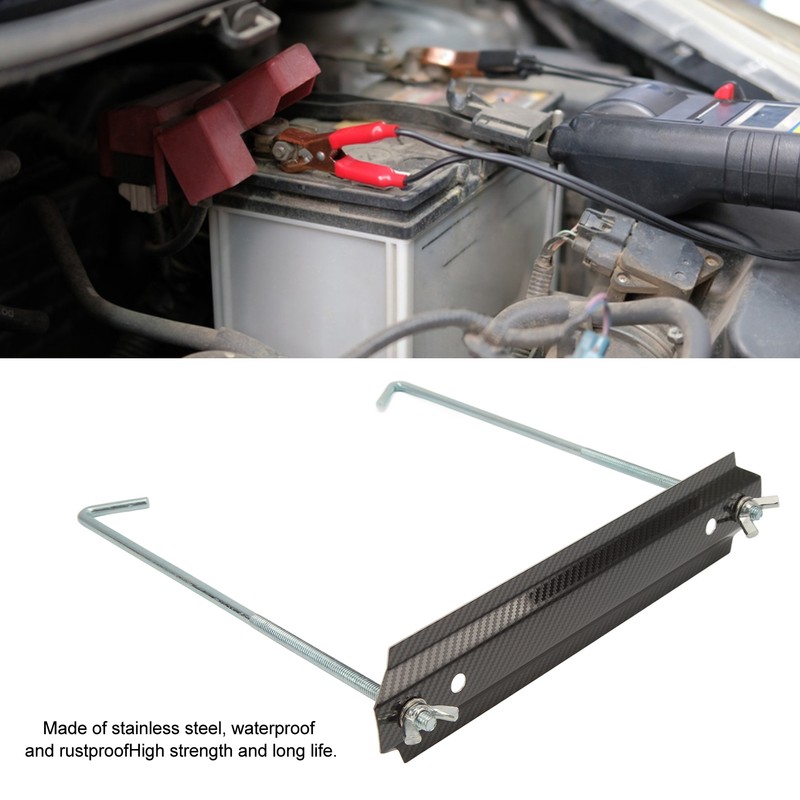 Battery Hold Down Kit Universal Stainless Steel Battery Crossbar with