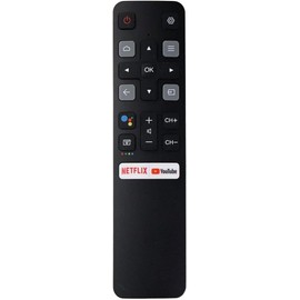 New Bluetooth Remote RC802V FNR1 fit for TCL TV 40S334 50S434 55S434 75S434 40S330 70S430 32S334 55S435 50S435 43S43432S6500A 65P8S 65P8 55P8S 49S6800FS 49S6800 32S6500S 32S6800S 32S6510S 32A325