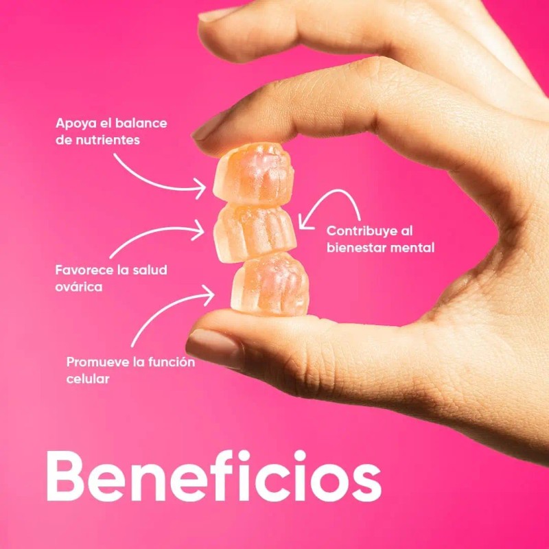 Health Hack Myo Chiro Inositol Gomitas Ratio 2000 Mio Vitamina