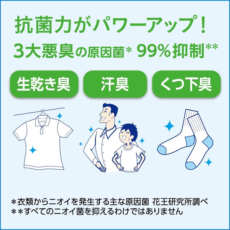 360g Refill Attack Neo antibacterial EX W power