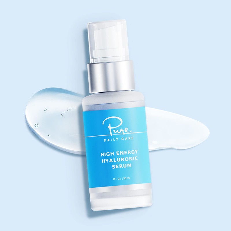 Pure Daily Care High Energy Hyaluronic Serum (1oz) - Hydrating