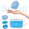 ARGOMAX Denture Case, Denture Cup for Soaking Dentures, Thorough Cleaning