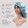QIYUE Satin Bonnet Silk Bonnet Hair Bonnet for Sleeping Hair