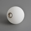 FMOPQ Lighting Replacement Glass Lampshade 4 Inch Milky White Glass