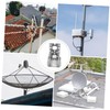 DOITOOL Outdoor Antenna Mounting Bracket Aluminum Alloy Adjustable Antenna Mount