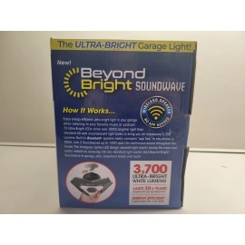 BEYOND BRIGHT New BEYOND BRIGHT Soundwave, 3700 Lumens & Bluetooth Speaker, Wireless, Screw-In