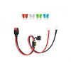 Anderson Connector to Ring Terminal Battery Cable 10AWG, Powerpole Style