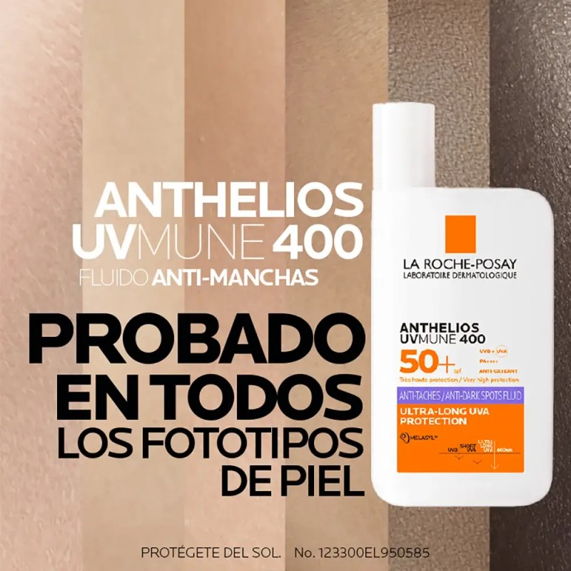 La Roche Posay Anthelios UVMUNE400 Fluido Antimanchas SPF50